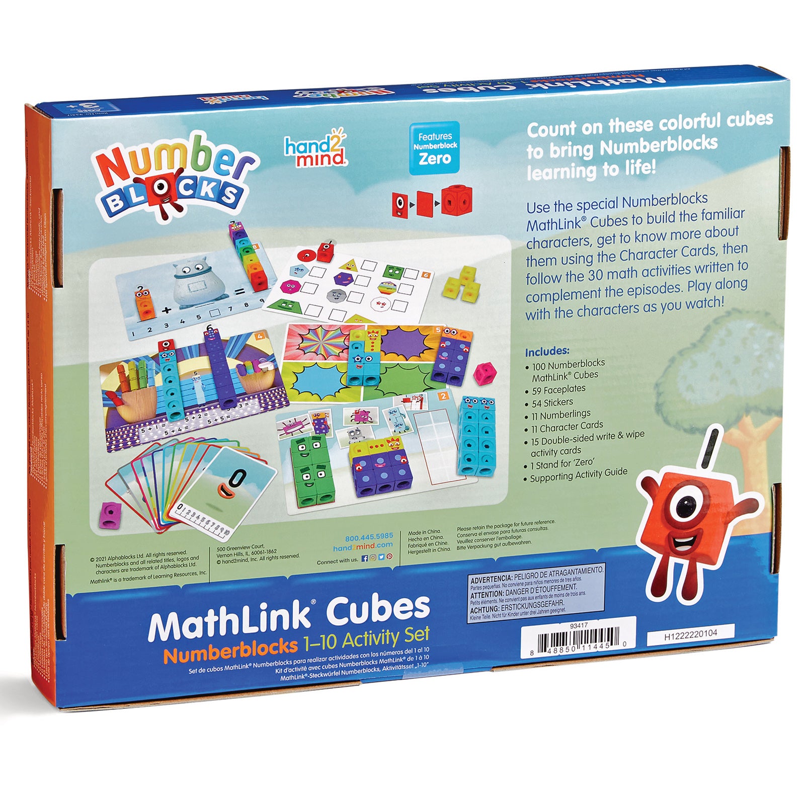 Numberblocks MathLink® Cubes 1–10 Activity Set