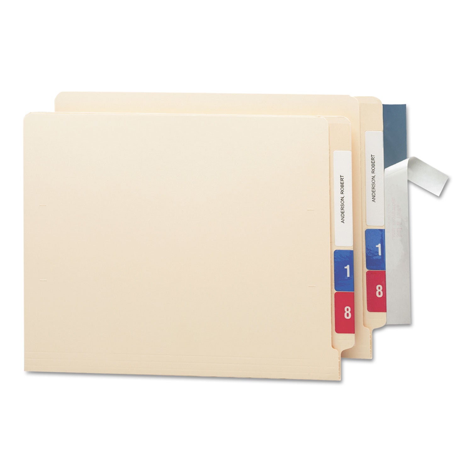 Smead Seal and View Label Protectors - 1.68" Length x 8" Width - Clear - 100/Pack