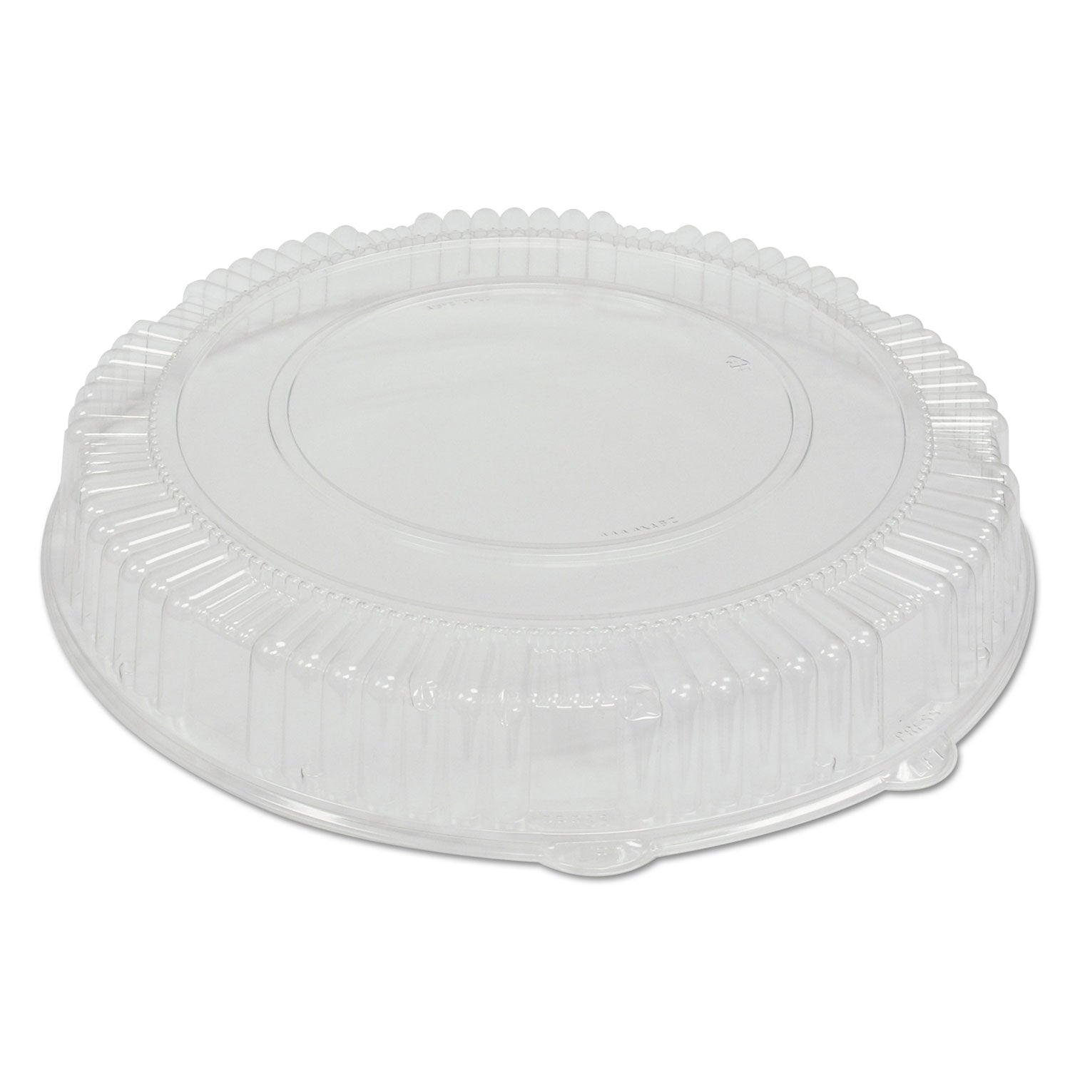 Caterline Dome Lids, 18" Diameter x 2.75" h, Clear, Plastic, 25/Carton