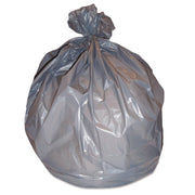 56 gal Capacity - 55" Length x 44" Width x 1.60 mil (41 Micron) Thickness - Low Density - Gray - Low Density Polyethylene (LDPE) - Can Liner, Kitchen, Debris - 100 / Box