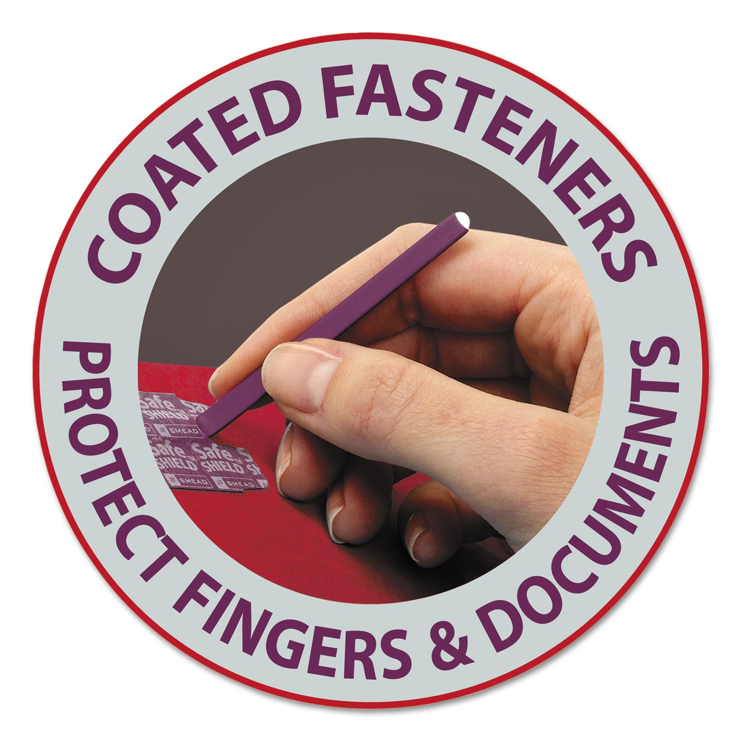 Smead SafeSHIELD 2/5 Tab Cut Letter Recycled Classification Folders, 8.5" x 11", 2" Expansion, 2 Fasteners, 2 Pockets, 2 Dividers, Bright Red, Heavy Duty, Tear Resistant, 100% Recycled, 10/Box