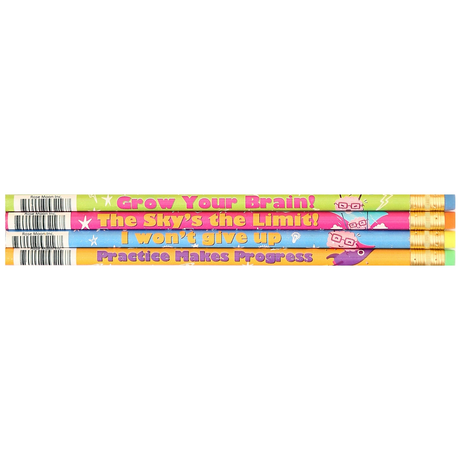 Growth Mindset Pencil Assortment, 144 Pencils