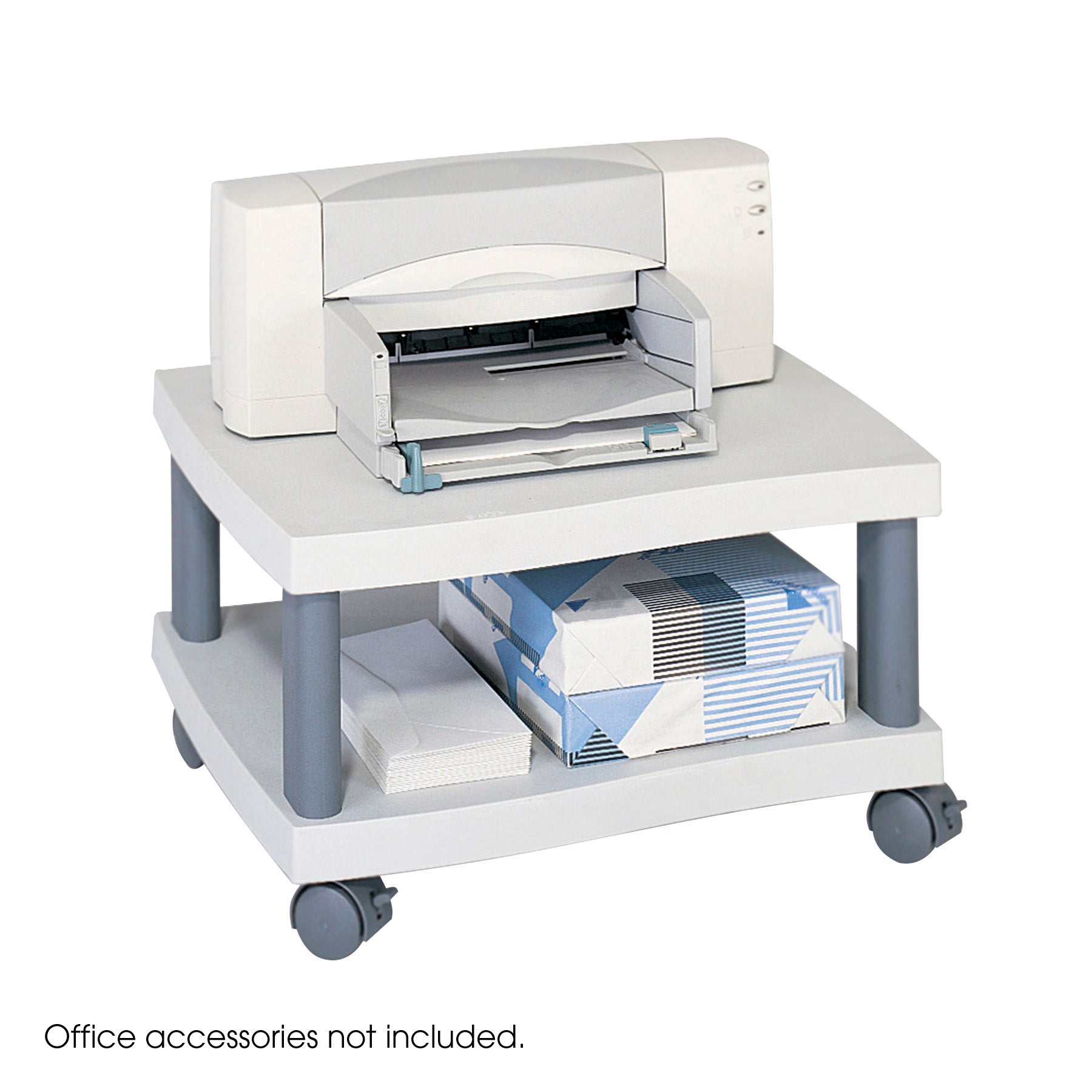 Stand Plastic Under Desk Gry