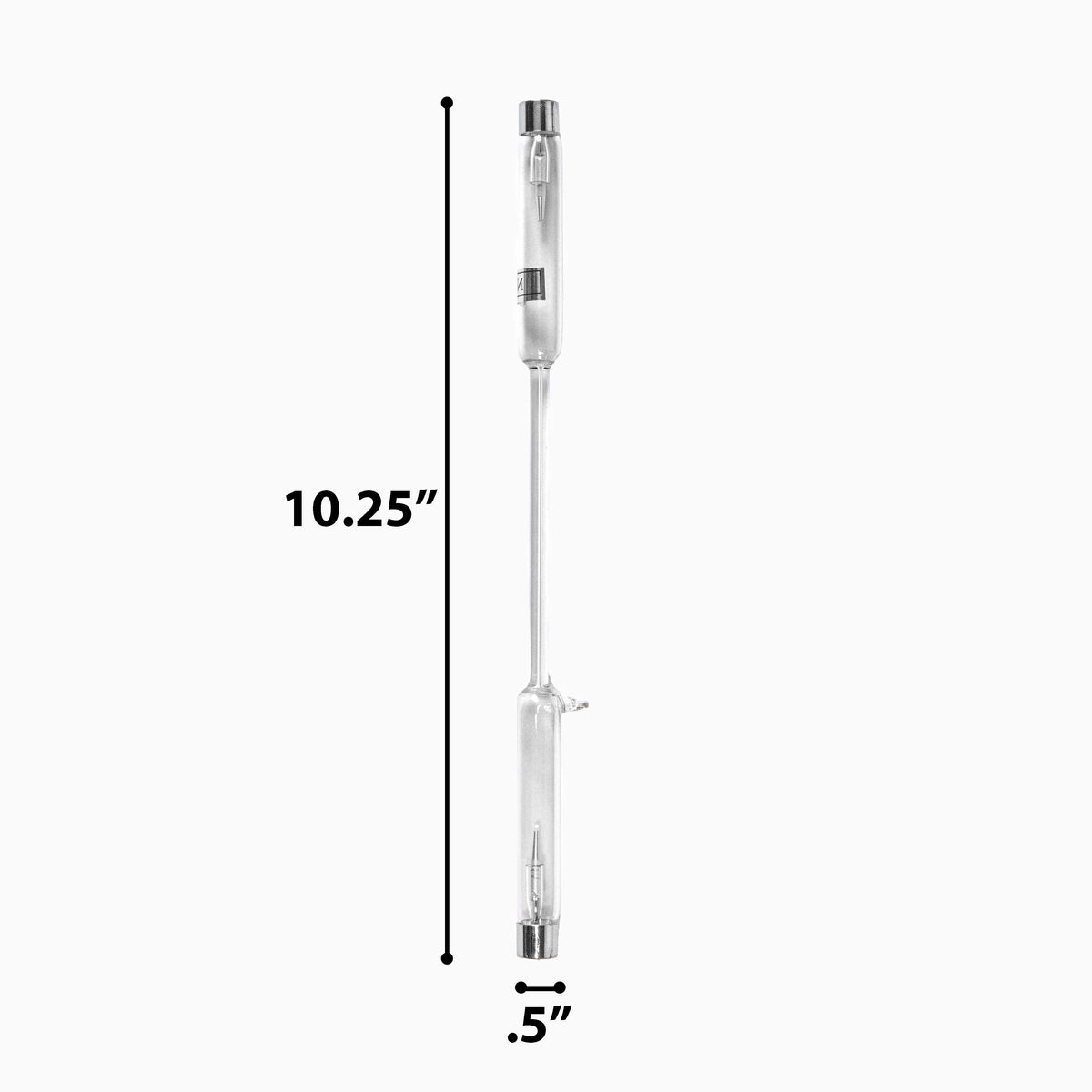 Spectrum Tube, Borosilicate Glass, Helium Gas, 26 cm