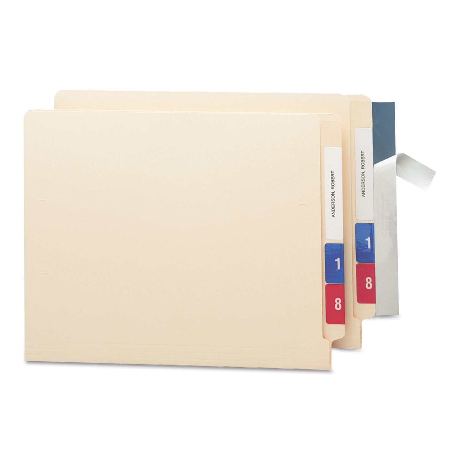 Smead Seal and View Label Protectors - 1.68" Length x 8" Width - Clear - 100/Pack