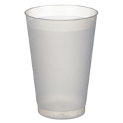 Frost Flex Cups, Cold, 14 oz, Plastic, Frosted, 25/Pack, 20 Packs/Carton