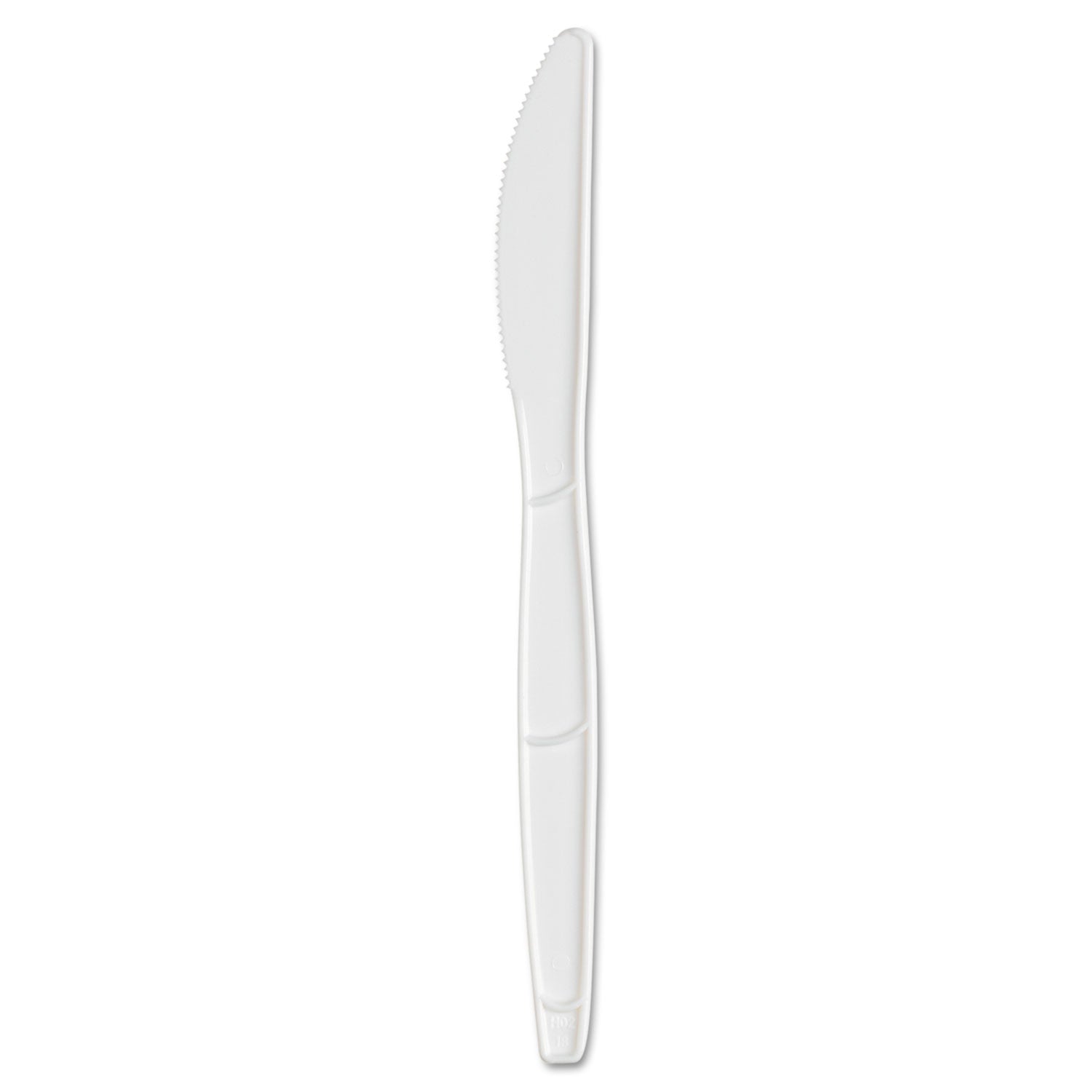Knife - 1 x Knife - Disposable - White - 40/Pack - 24 / Carton