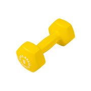 Yellow 9Lb Vinyl Dumbell