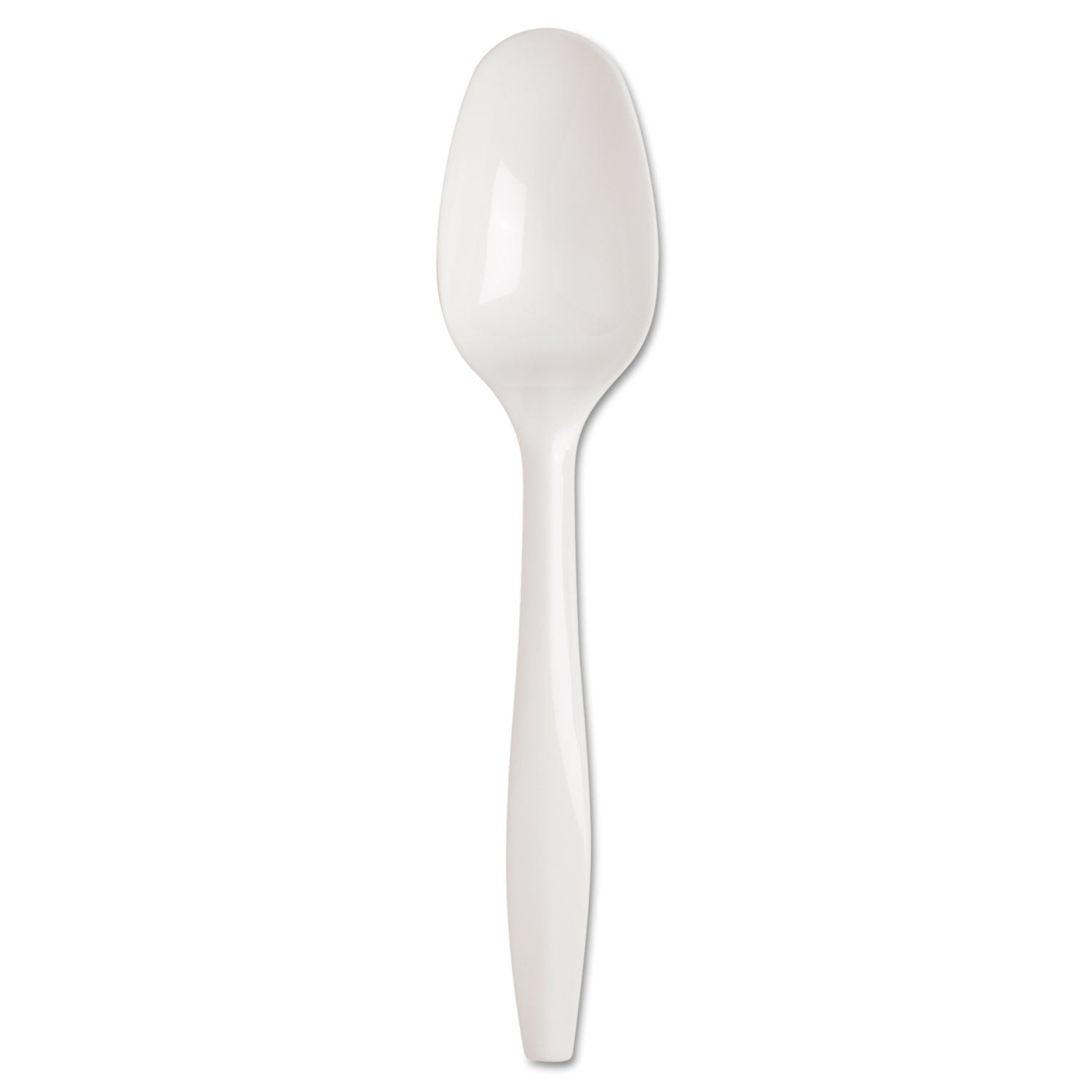 Spoon - 1 x Spoon - Disposable - White - 40/Pack - 24 / Carton