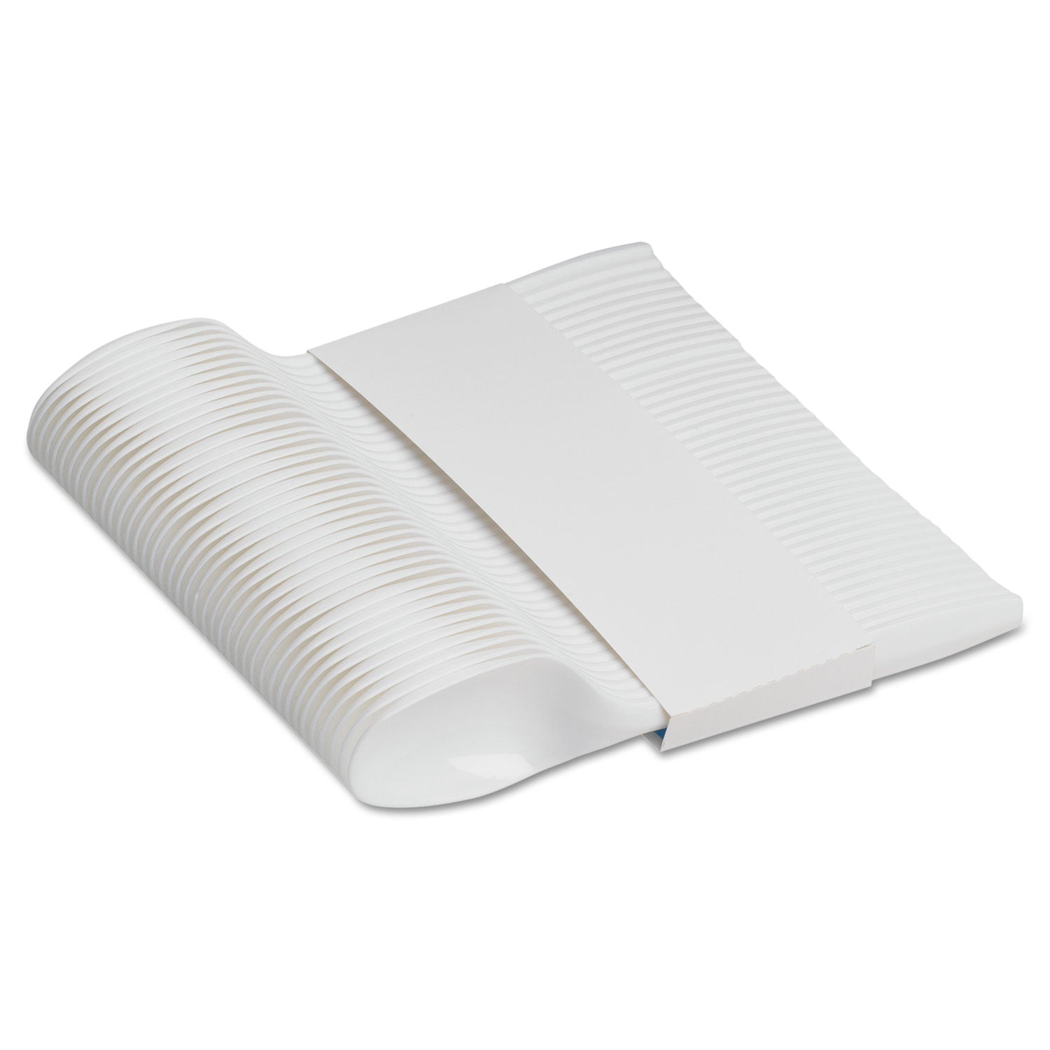 Spoon - 1 x Spoon - Disposable - White - 40/Pack - 24 / Carton