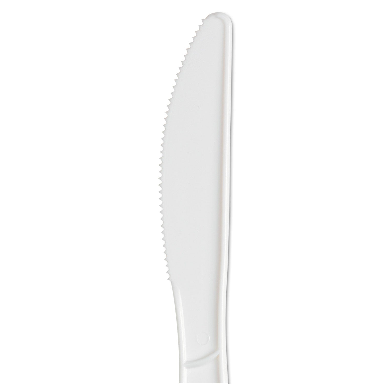 Knife - 1 x Knife - Disposable - White - 40/Pack - 24 / Carton