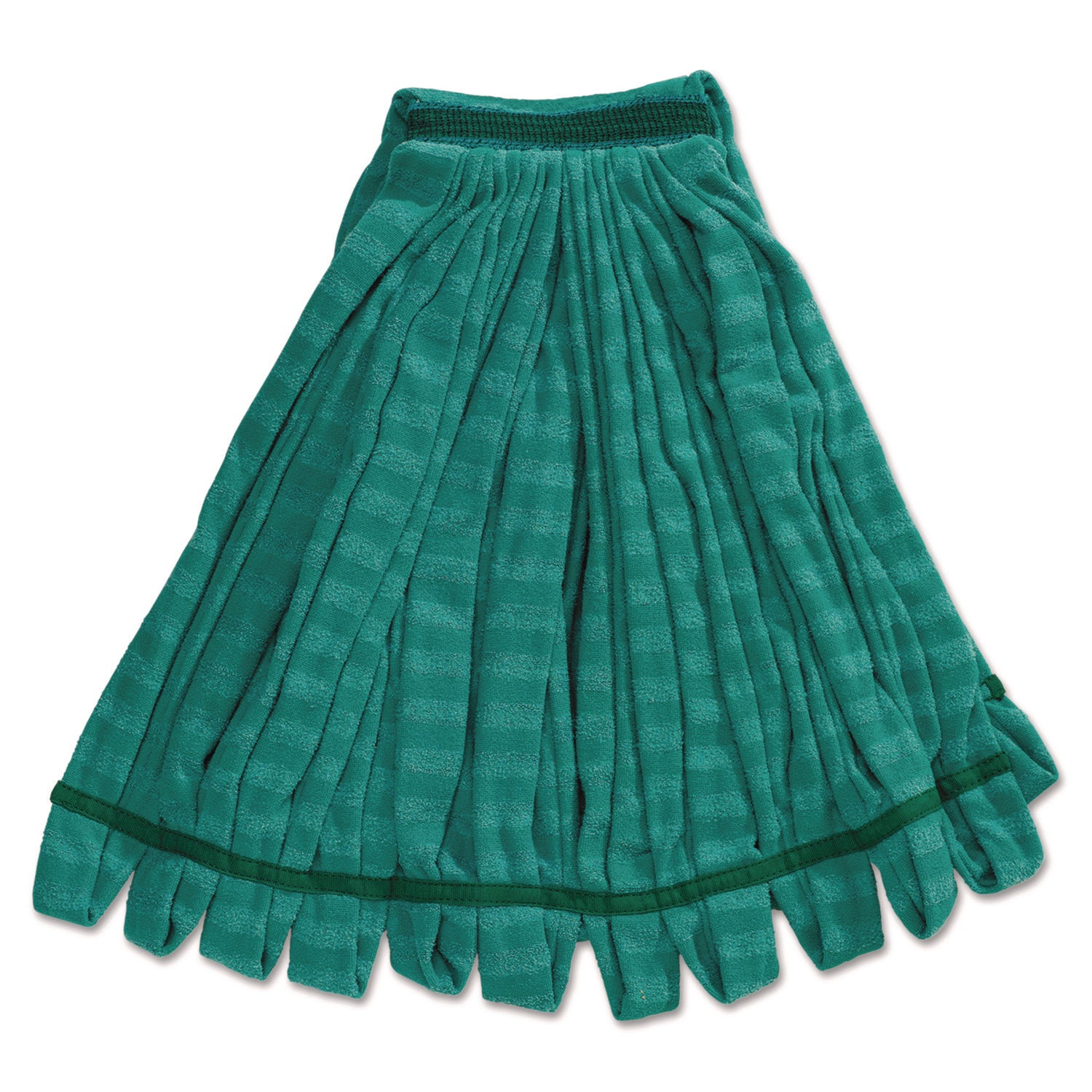 Tube Mop, Microfiber, Green, Medium, 1-In Green Headband