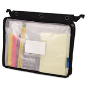 Expanding Zipper Pouch, Clear Mesh