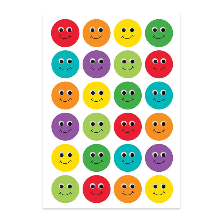Themed Sticker Forms - Smiley Face - 20 Sheets