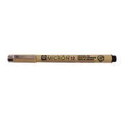 Pigma Micron Pen, Black, 0.70mm Size 12