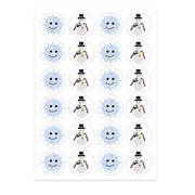 Themed Stickers - 20 Sheets - Snowflakes & Snowmen