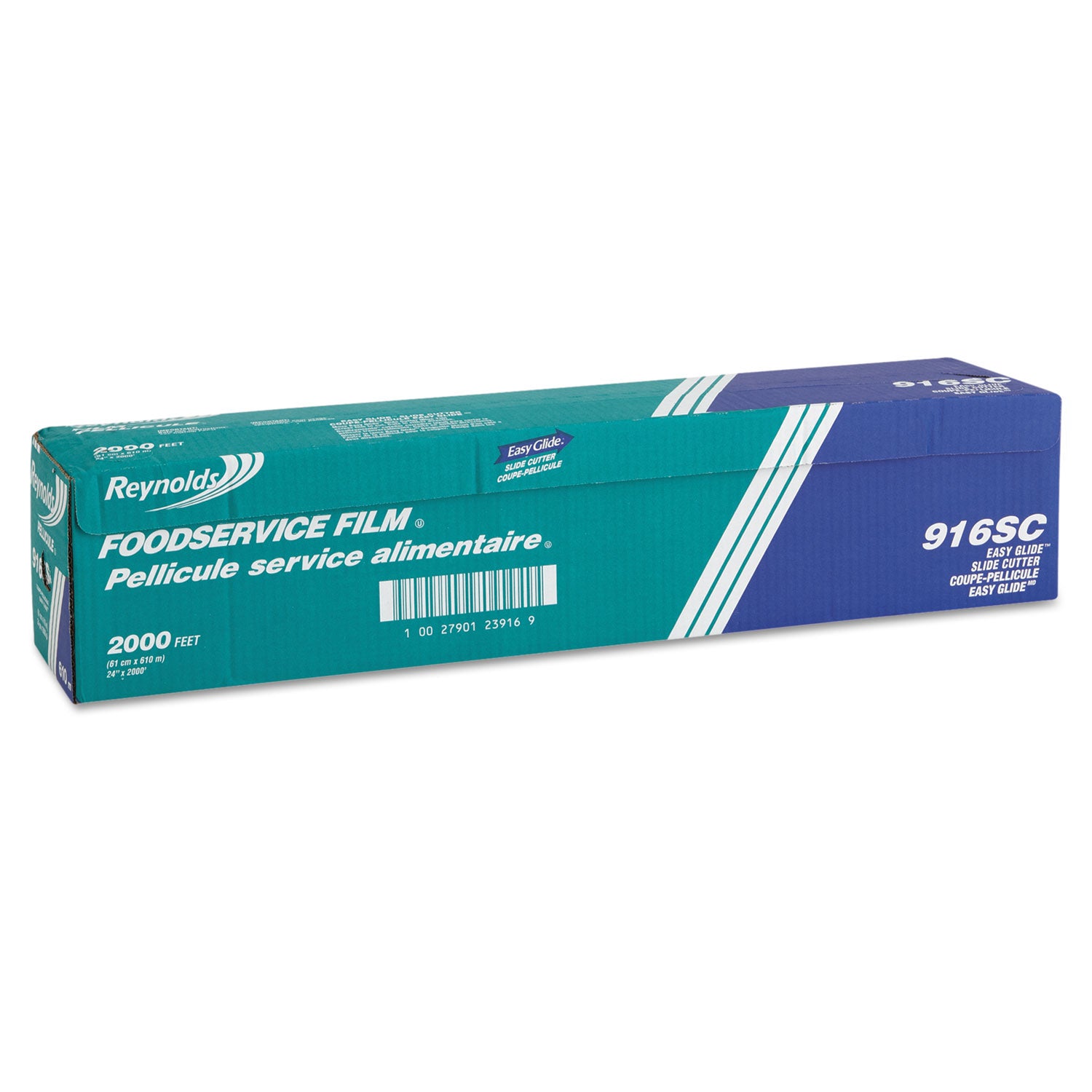 PVC Film Roll with Cutter Box, 24" x 2,000 ft