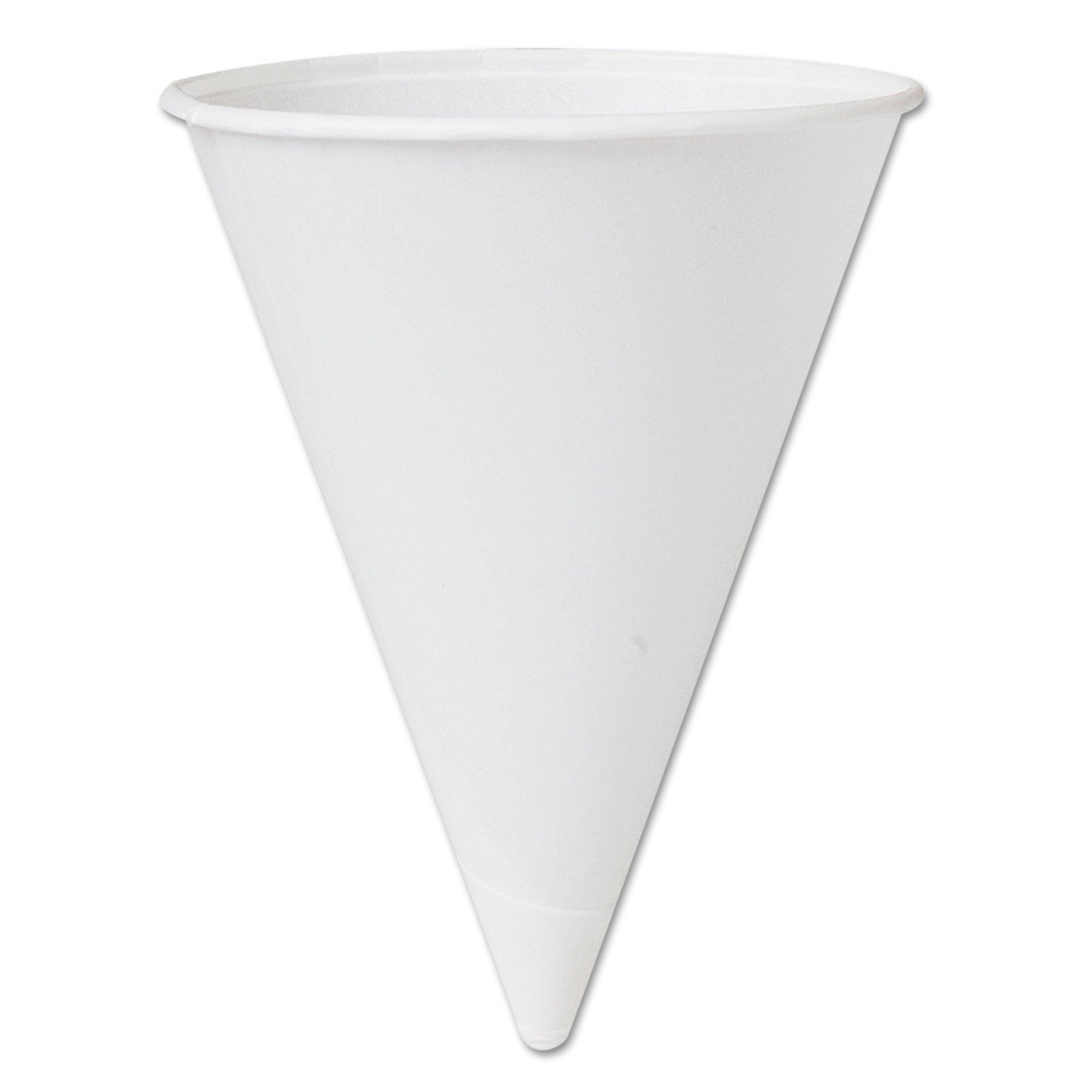 4.25 fl oz - Cone - White - Paper - Water - 200/Bag - 25 / Carton