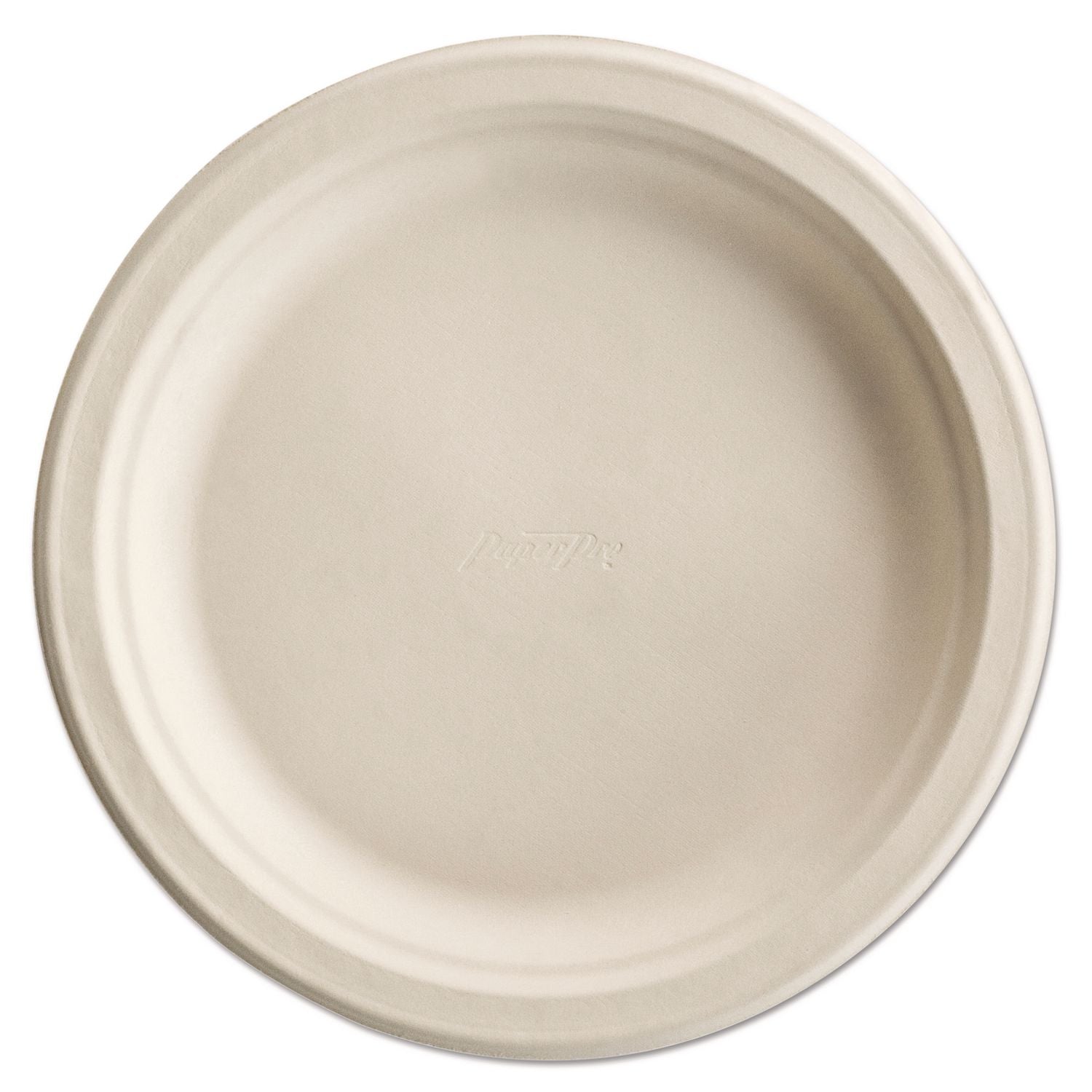 Paper Pro Round Plates, Paper, 6" dia, White, 125/Pack, 8 Packs/Carton