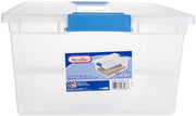 Sterilite 19658604 Deep Clip Box, Fern - 4-pack