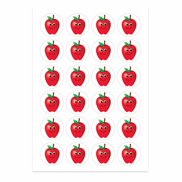 Themed Stickers - 20 Sheets - Happy Apples