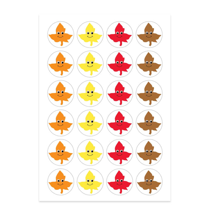 Themed Stickers - 20 Sheets - Happy Leaves