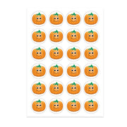 Themed Stickers - 3 sheets - Happy Pumpkins