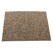 Landmark Series Aggregate Panel, For 35 Gal Classic Container, 15.7 X 27.9 X 0.38, Stone, River Rock, 4/carton