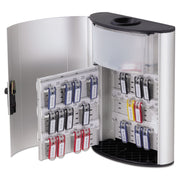 11.8" Width x 4.6" Depth x 15.5" Height - Lockable - Silver - Aluminum