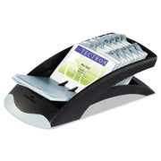 200 Card Capacity - For 2.88" x 4.13" Size Card - Black, Gray