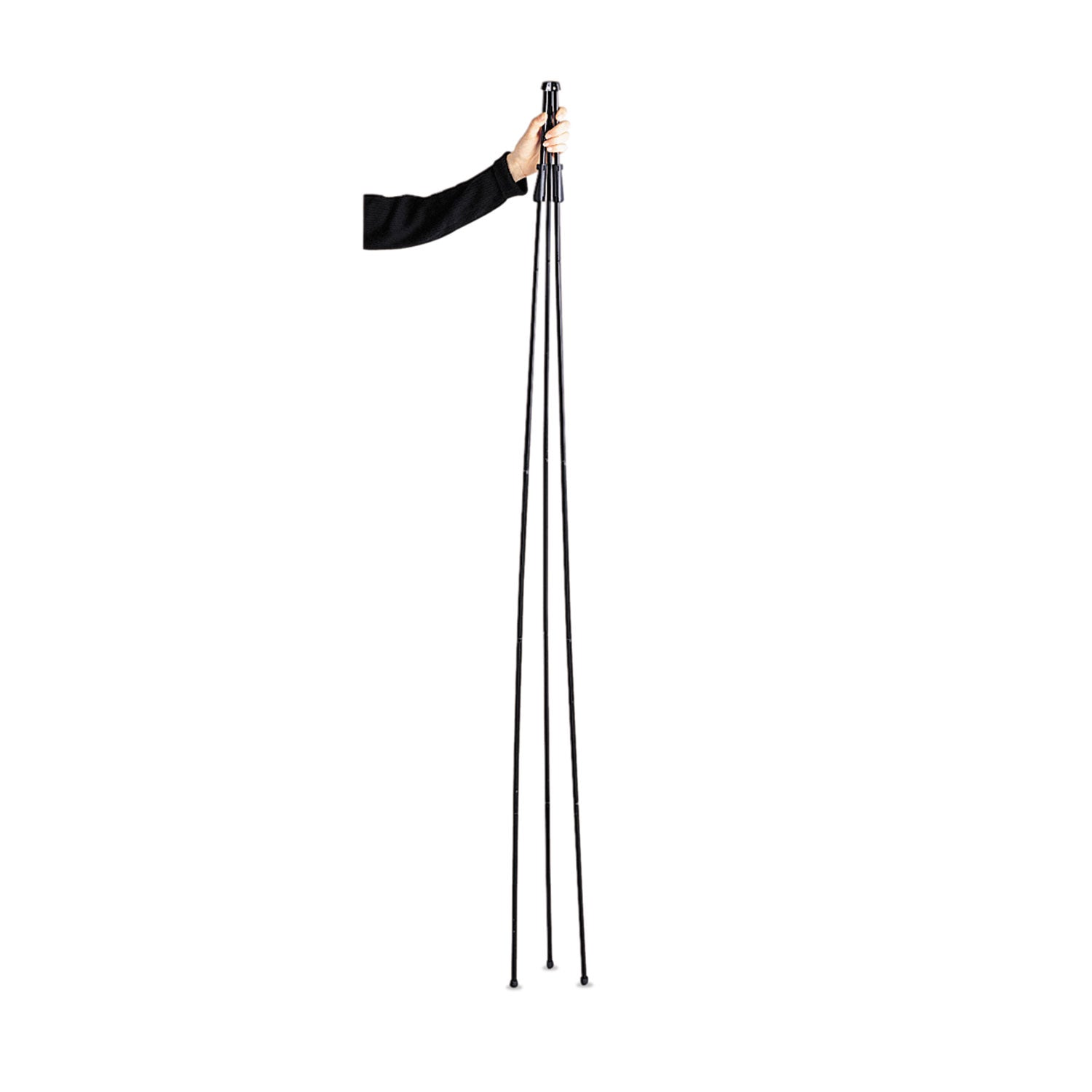 5 lb Load Capacity - 63" Height - Steel - Black