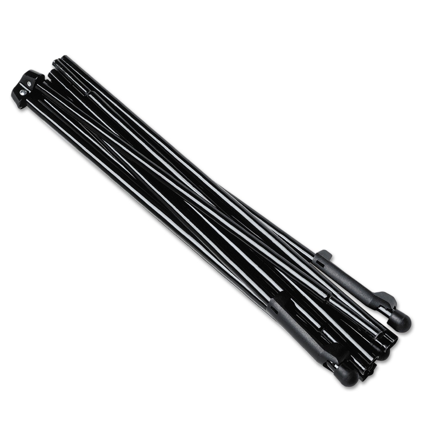 5 lb Load Capacity - 63" Height - Steel - Black