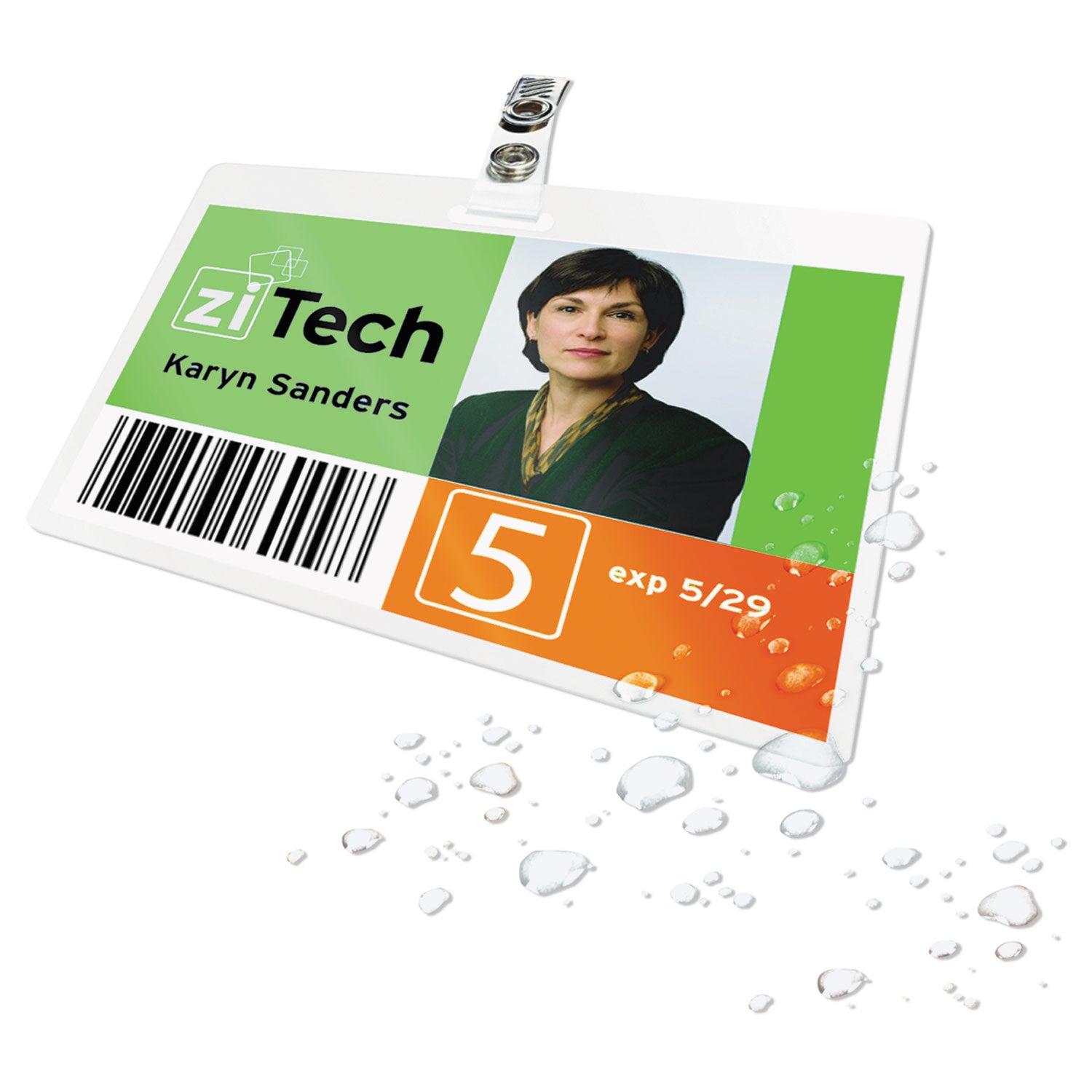 Sheet Size Supported: Government - Laminating Pouch/Sheet Size: 2.63" Width x 3.88" Length x 5 mil Thickness - Glossy - for Document, Photo, ID Card - Flexible, Wear Resistant, Tear Resistant - Clear - 100 / Box