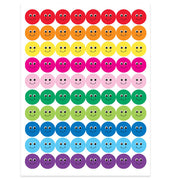 Themed Sticker Forms - Smiley Face - 25 Sheets, 1/2" stickers