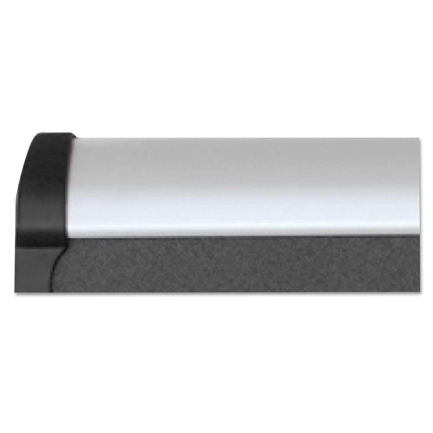Quartet Prestige Plus Magnetic Bulletin Board - 36" Board Height x 48" Board Width - Gray Fabric Surface - Magnetic, Self-healing, Durable - Silver Aluminum Frame - 1 Each