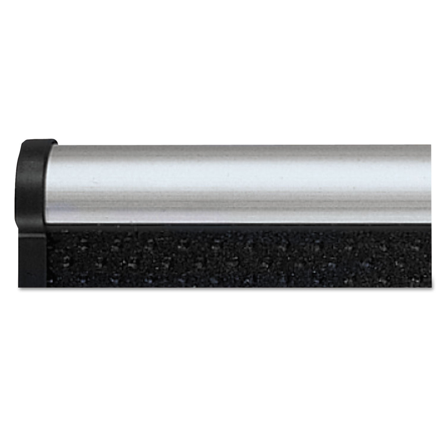 36" Board Height x 48" Board Width - Black Foam Surface - Self-healing - Silver Aluminum Frame - 1 Each