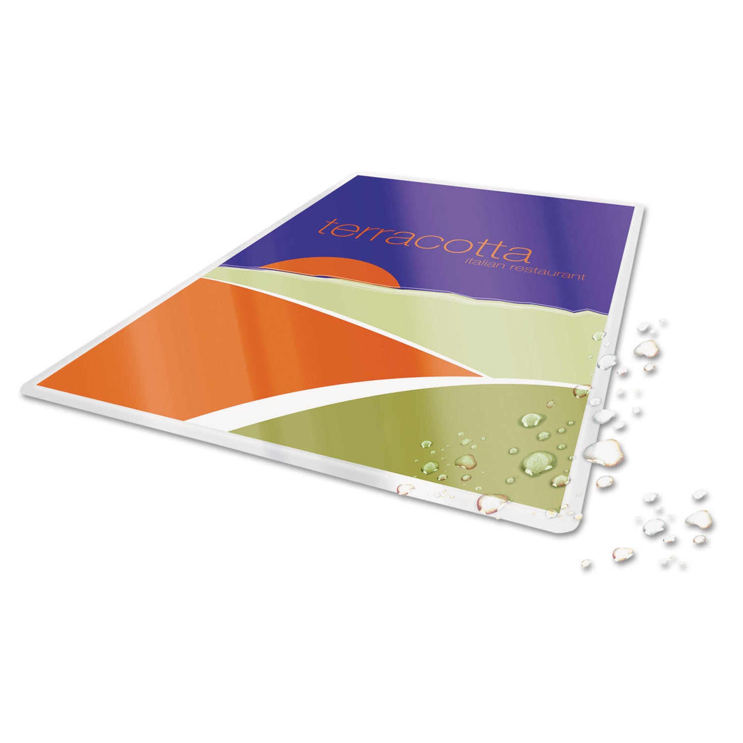 GBC UltraClear Thermal Laminating Pouches - Sheet Size Supported: Menu - Laminating Pouch/Sheet Size: 11.50" Width x 17.50" Length x 3 mil Thickness - Glossy - Flexible, Wear Resistant, Tear Resistant - Clear - 25 / Pack