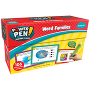 Power Pen® Learning Cards: Word Families