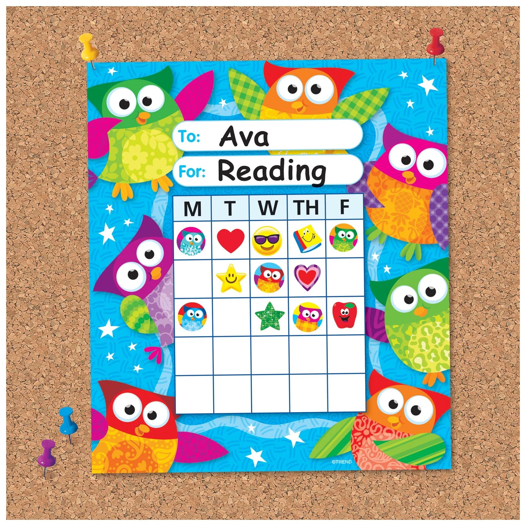 Owl-Stars!® Incentive Pad, 36 sheets