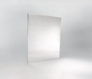 Glassless mirror, wall mount, vertical, 48" W x 72" H