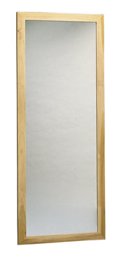 Glass mirror, wall mount, vertical, 28" W x 75" H
