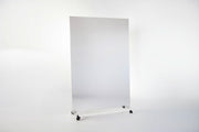 Glassless Mirror, Rolling Stand and Whiteboard Back Panel, 60" W x 84" H