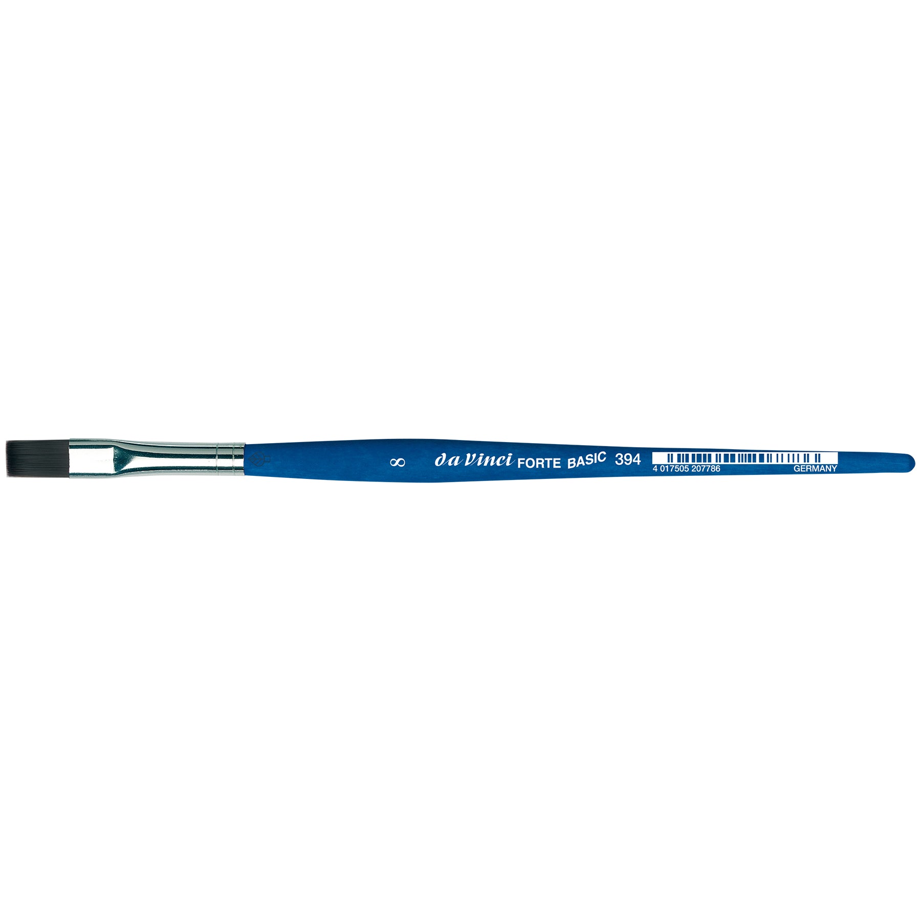 FORTE BASIC Student Brush, Synthetic, Acrylic, Flat, Series 394, Size 8