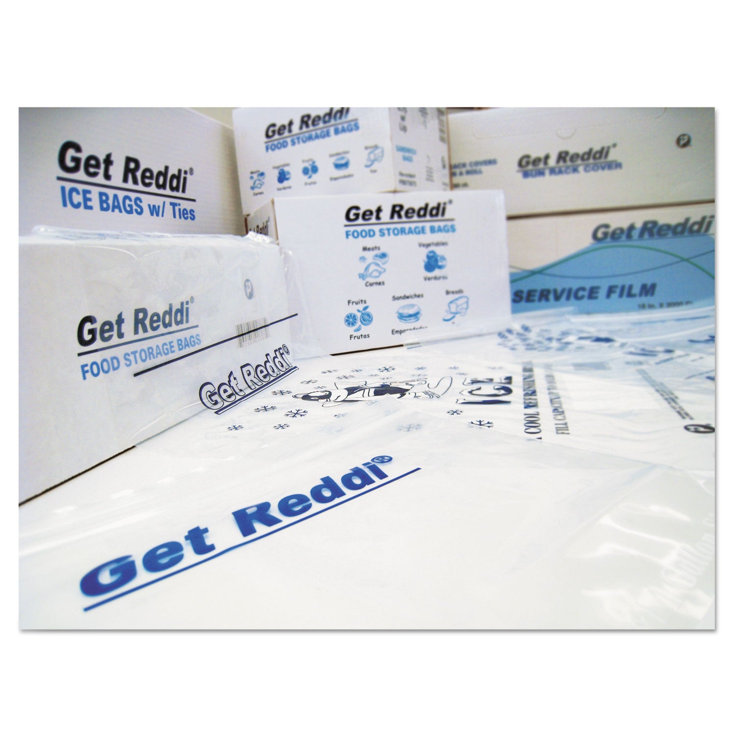 Food Bags, 4.5 gal, 10" x 4" x 20", Clear, 1,000/Carton