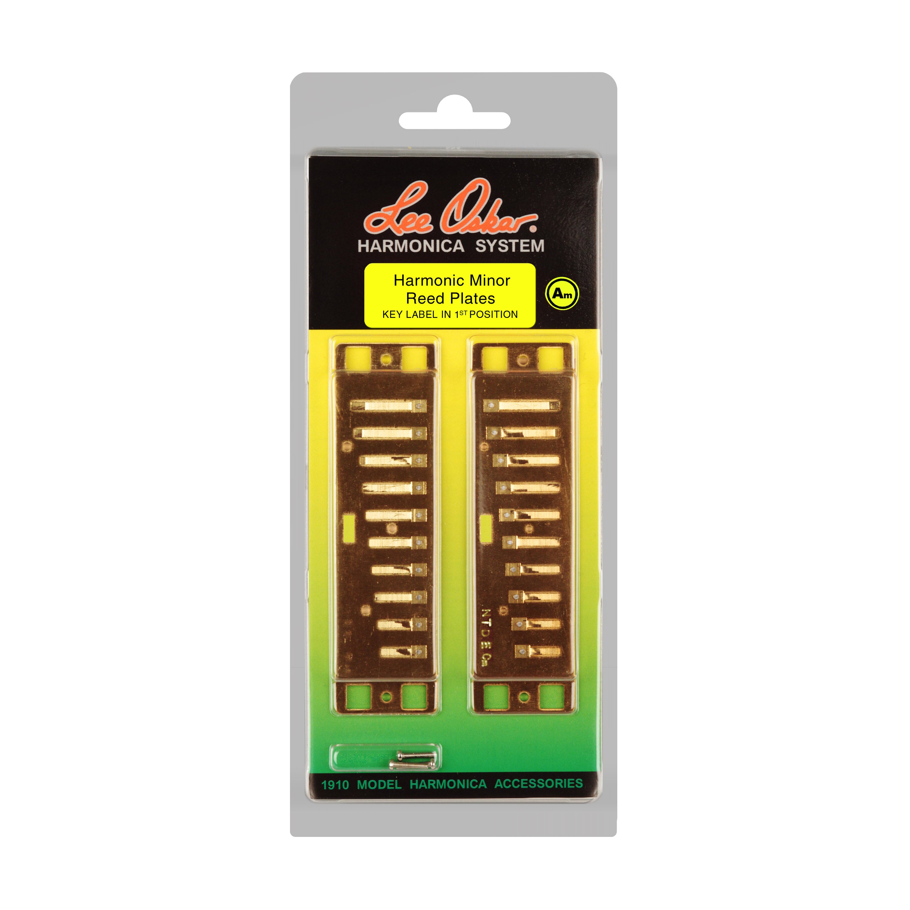 Lee Oskar 1910HRP-MN-A Harmonic Minor Replacement Reed Plates. Am