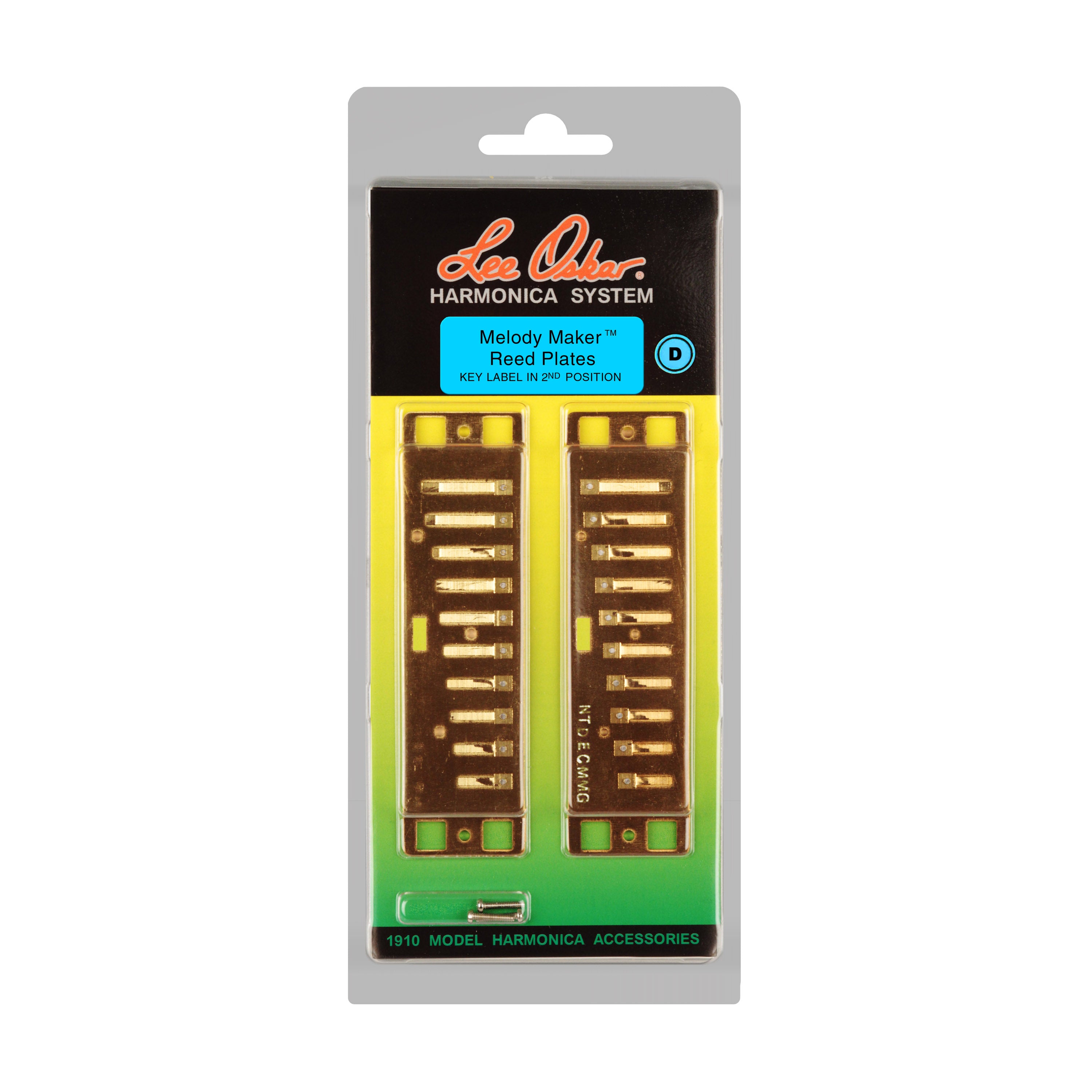 Lee Oskar 1910MMRP-D Melody Maker Replacement Reed Plates. D