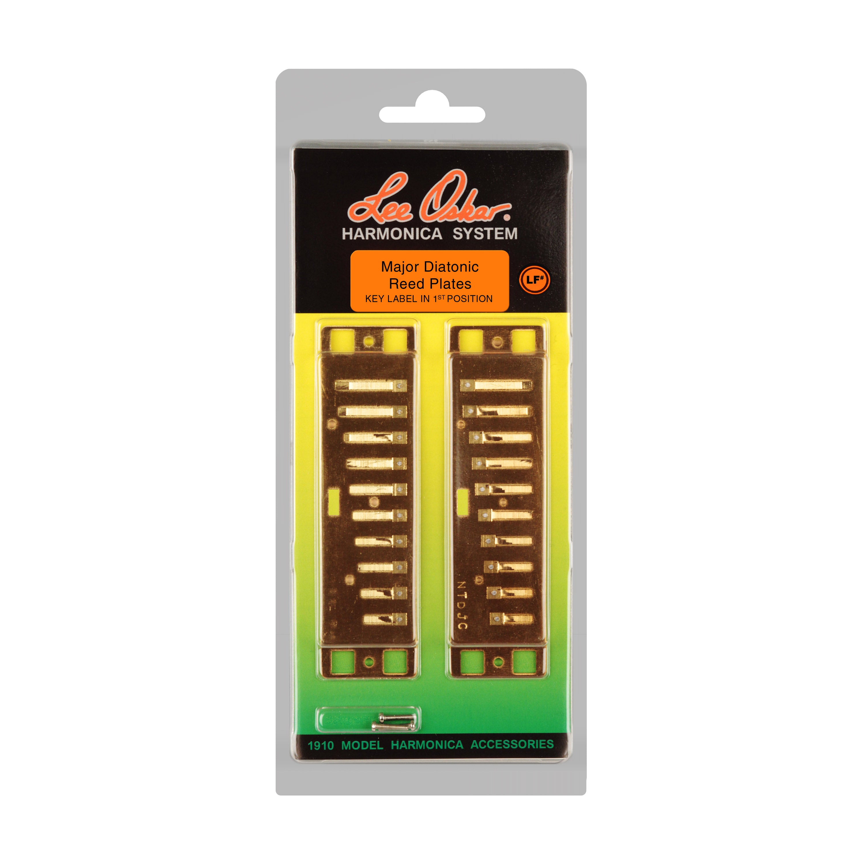 Lee Oskar 1910RP-LOWFSHRP Major Diatonic Replacement Reed Plates. Low F #