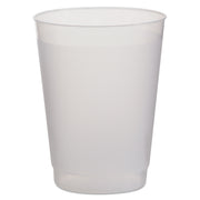 Frost Flex Cups, Cold, 10 oz, Plastic, Frosted, 25/Pack, 20 Packs/Carton