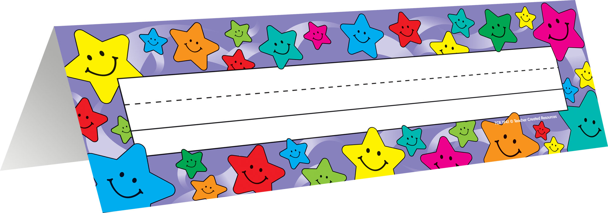 Happy Stars Tented Name Plates