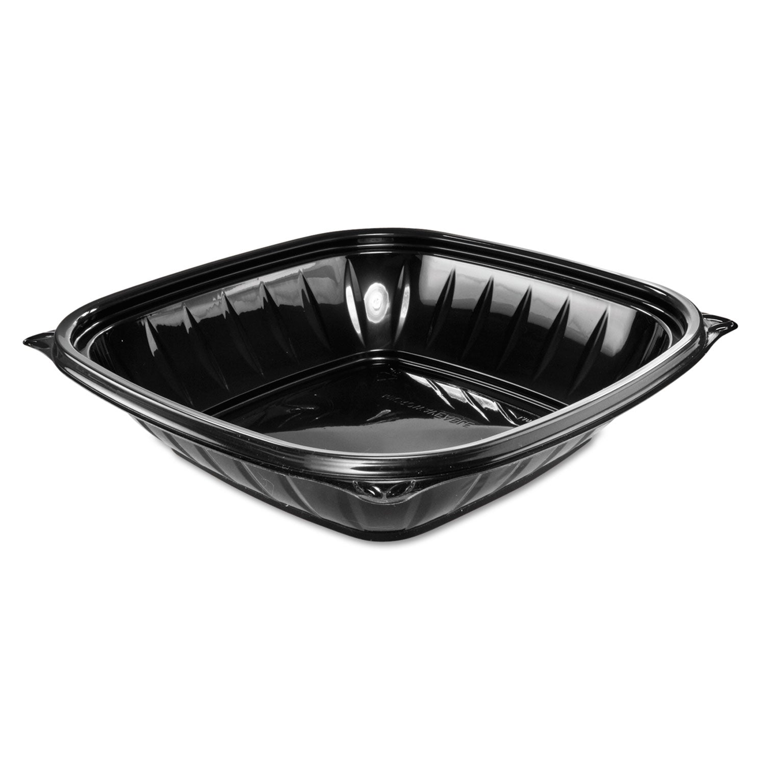 Storing - Microwave Safe - Black - Polypropylene Plastic Body - Square - 63 / Pack